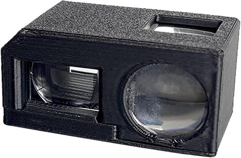 35mm Mini Waist-Level and Eye-Level Integrated Viewfinder | Waist & Eye-Level, 4:3 Aspect Ratio, Bright Optical View, Hot & Cold Shoe, Compact & Portable in Kuwait