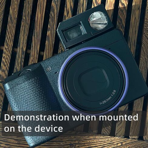 35mm Mini Waist-Level and Eye-Level Integrated Viewfinder | Waist & Eye-Level, 4:3 Aspect Ratio, Bright Optical View, Hot & Cold Shoe, Compact & Portable in Kuwait