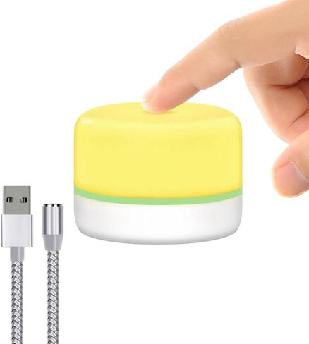 RTSU Nursery Night Light for Baby, Touch Activated, Magnetic Charging | Stepless Dimmable, Brightness Memory, Glow Ring, Bedside Lamp in Kuwait