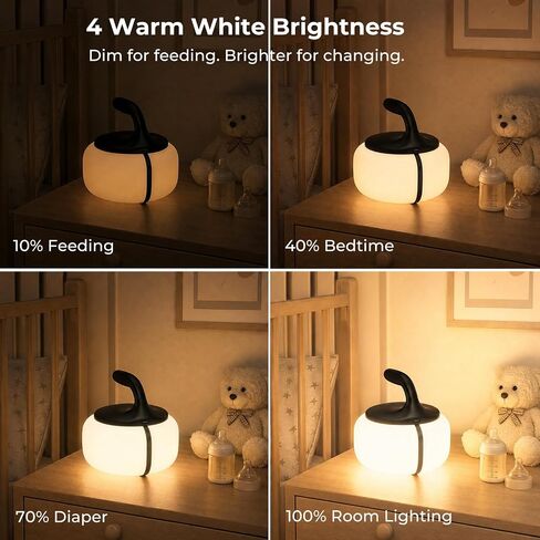 cozoo RGB Rechargeable Touch Baby Nursery Night Light Feeding Diaper Travel in Kuwait