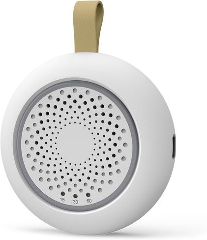 Portable Sound Machine - Perfect for Travel & Baby, White Noise Machine with 12-Hour Battery & Gentle Night Light, 24 Soothing Sounds for Sleep, Focus, Therapy, Nursery and Office in Kuwait