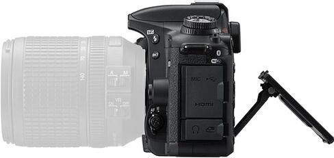 Nikon D7500 DSLR Camera Kit with 18-55mm VR Lens + 420-800mm Super Telephoto Lens + 128GB Memory, LED Light, Microphone, Spare Battery, Filters, Case, Tripod, and More (45pc Video Bundle) (Renewed) in Kuwait
