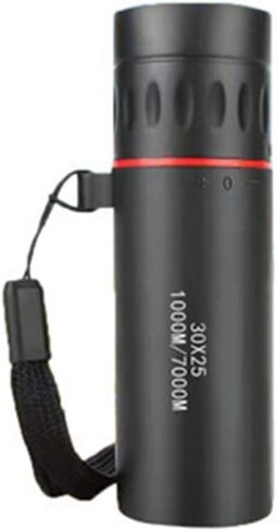 High Definition Monocular Telescope, 30X25 Mini Telescope 10X Climbing Accessories Portable Concerts Sightseeing High Definition for Travel Hunting in Kuwait