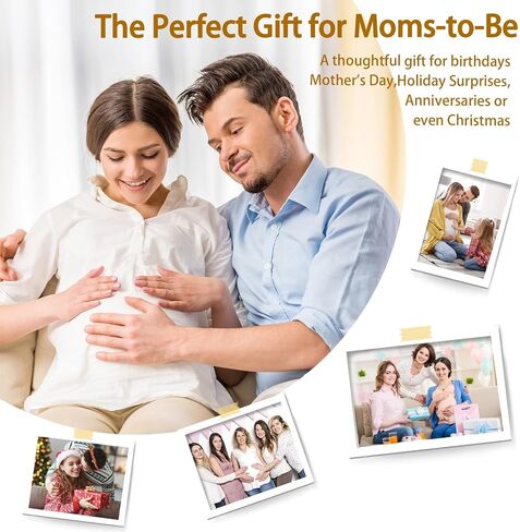 Inflatable Pregnancy Sleep Pillow: for Stomach Sleeping Full Body Mattress with Belly Hole Maternity Airbed for Pregnant Women Pregnancy Rest,Back & Hip Pressure Relief in Kuwait