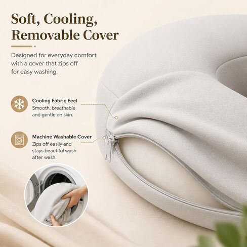 Adjustable W Shaped Pregnancy Pillow for Pregnant Women, Memory Foam Maternity Support Pillow for Side Sleeping, Belly and Back Support, Compact Design for All Trimesters in Kuwait