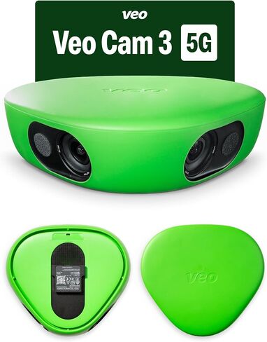 Veo Cam 3 5G 1080p Sports Camera AI Auto-Tracking Subscription Required | Weatherproof -10°C to 45°C | 6.5hr battery | Cloud sync & storage | Follow-cam AI tracking | Ideal for coaches & teams in Kuwait