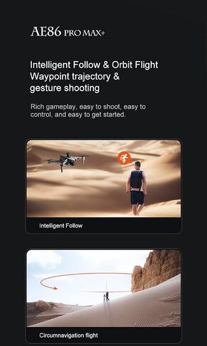AE86ProMax+Drones with Camera for Adults 4K Video,Touch Screen Tablet Remote and 3-Axis Mechanical Gimbal, 5G Digital Transmission, 360° Laser Obstacle Avoidance, GPS Auto Return,Three 8000mAh 45 Mins Long Endurance, 500g Payload, Smart Follow Waypoint Fl in Kuwait