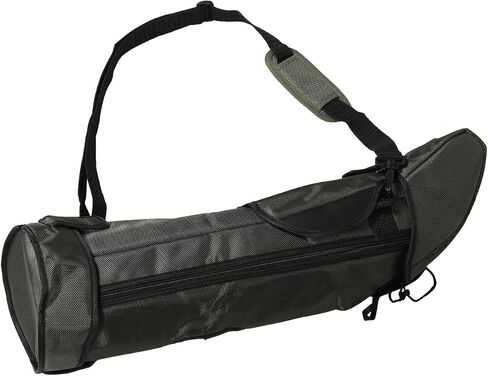 Luxshiny Telescope Carrying Bag with Shock-absorbent Padding and Adjustable Shoulder Strap, Multi-compartment Telescope Pouch for Monocular Storage in Kuwait