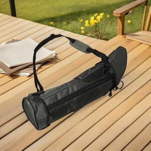 Luxshiny Telescope Carrying Bag with Shock-absorbent Padding and Adjustable Shoulder Strap, Multi-compartment Telescope Pouch for Monocular Storage in Kuwait