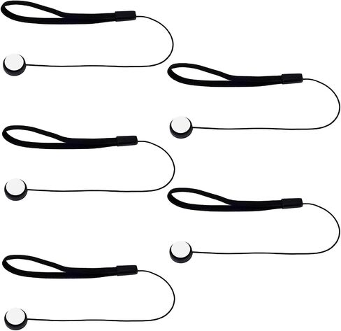 5pcs Lens Cap Keeper, Camera Lens Cap Leash Tether Holder Camera Accessories for SLR Digital Lenses in Kuwait