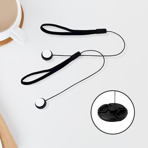 5pcs Lens Cap Keeper, Camera Lens Cap Leash Tether Holder Camera Accessories for SLR Digital Lenses in Kuwait