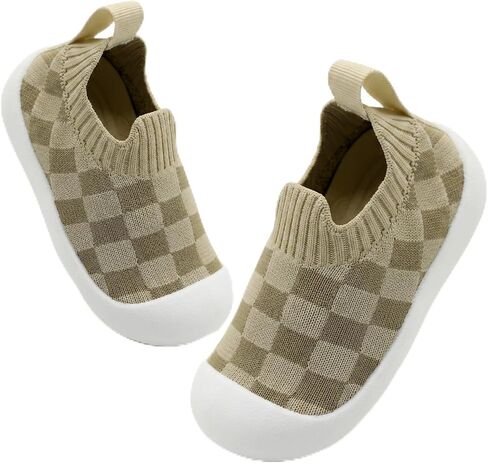 Toddler First Walking Shoes for 9-24 Months Baby Boys Girls | Toddler Summer Sneaker, Soft and Lightweight, Slip on Shoes, Breathable Mesh, Non- Slip Soles, Baby Tennis Shoes in Kuwait