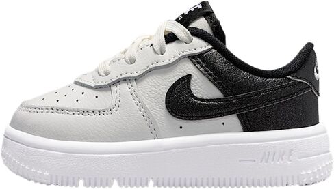 Nike Force 1 Low LV8 5 Baby/Toddler Shoes (Summit White/White/Metallic Silver/Black) in Kuwait
