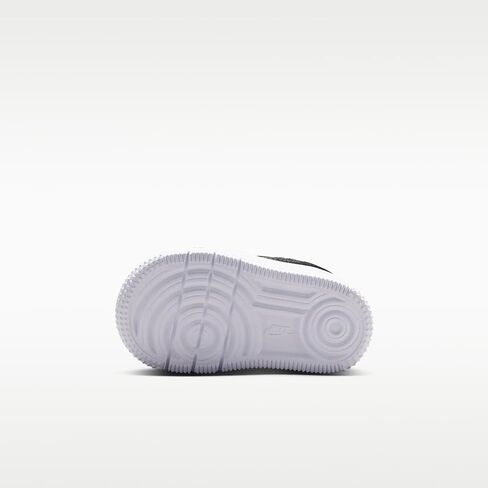 Nike Force 1 Low LV8 5 Baby/Toddler Shoes (Summit White/White/Metallic Silver/Black) in Kuwait