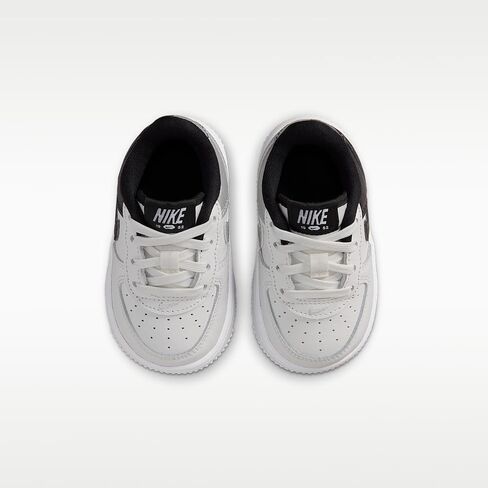 Nike Force 1 Low LV8 5 Baby/Toddler Shoes (Summit White/White/Metallic Silver/Black) in Kuwait