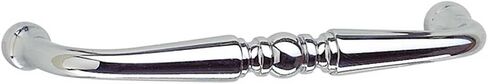 Renovators Supply Manufacturing Cabinet Pull Bright Chrome Spooled 3 1/2" Boring in Kuwait