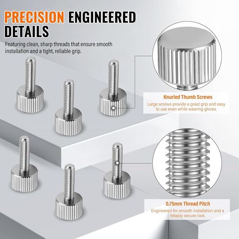 Alstar Telescope Screws - 6 PCS M4 x 14mm Threaded Accessories Screws | Metal Threaded Bolts for Barlow Lens, Adapter & Astronomical Accessories, 6-Pack Durable Aluminum Coated Fasteners in Kuwait