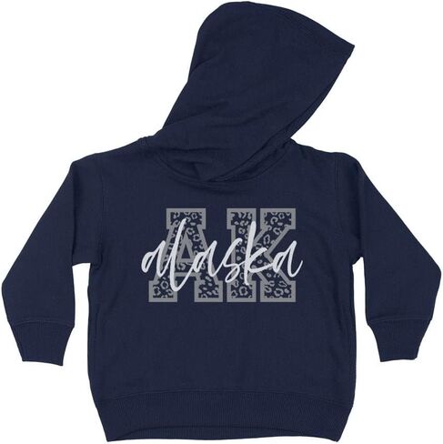 Layered Alaska Kids Hoodie Sweatshirt Toddler in Kuwait