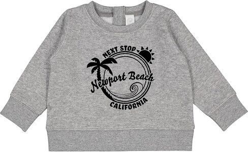 inktastic Next Stop- Newport Beach, California Baby Sweatshirt in Kuwait