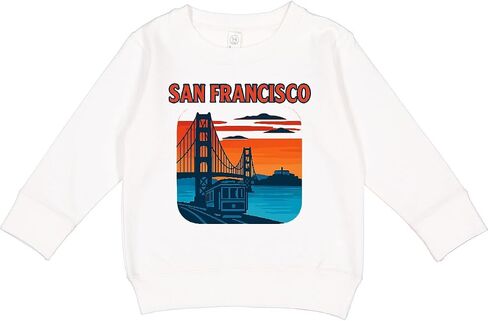 inktastic San Francisco California Toddler Sweatshirt in Kuwait