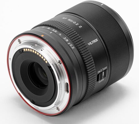 Viltrox AF 90mm F2.2 EVO APS-C Z Lens, AF 90mm f/2.2 Telephoto Prime Lens for Nikon Z-Mount Z30 Z50 Z50II ZFC Z5 Z5II Z6 Z6II Z6III Z7 Z7II Z8 Z9 ZF ZR in Kuwait