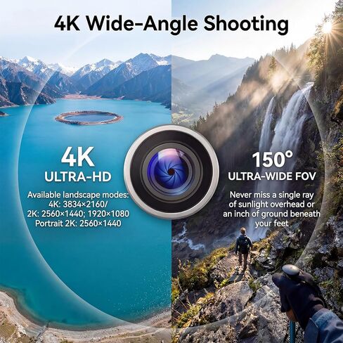 Pro 4K Mini Body Camera with 1.47" Screen, WiFi Pocket Cameras with 16 Accessories,Wearable Thumb Action Camera Magnetic Mount One-Click Hands-Free Camera for TikTok/YouTube/Vlog/Motorcycle in Kuwait