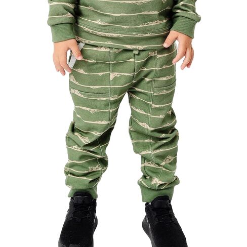 Copper Pearl Jogger Pant: Fashionable and Functional Design, Baby Joggers and Toddler Joggers with Pockets, Sized 0-3 Months to 5T, Baby Clothes in Timeless Patterns - Teton, 4T in Saudi Arabia