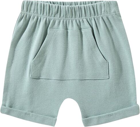 TRND O&X Baby Boy 3-Pack Cotton Rib Shorts, Soft Casual Shorts with Pockets in Saudi Arabia