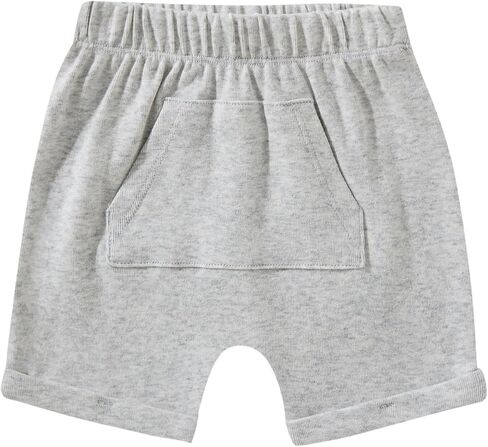 TRND O&X Baby Boy 3-Pack Cotton Rib Shorts, Soft Casual Shorts with Pockets in Saudi Arabia