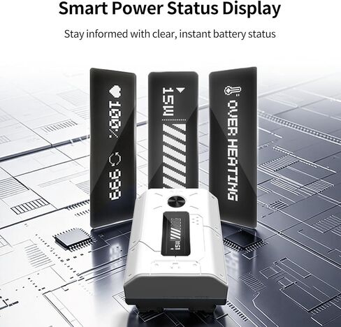 1-Pack 2600mAh NP-FZ100 Rechargeable Camera Battery USB-C Fast Charging | The LCD displays the battery level and the number of charge cycles,The battery can be charged directly via USB-C in Kuwait