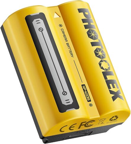PHOTOOLEX 2520mAh NP-W235 Battery, 1-Pack USB-C Fuji XT5 Battery with 2.5H Fast Charging Compatible with X-T5, X-T4, X-S20, X-H2, X-H2S, GFX 100S, GFX 50S II in Kuwait