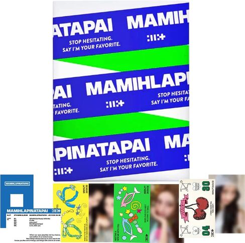 ILLIT MAMIHLAPINATAPAI 4th Mini Album [Weverse Ver.] QR Card + 2Photocard + Unit Photocard set + Tracklist Card (It's Me) - NO CD, Digital Contents Album in Kuwait