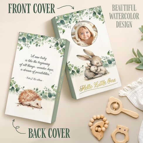 Photo Album for Baby – 4x6 300 Pocket Hardcover Picture Album, Baby Photo Album with Front Window, Acid-Free Pages, Family Memory Book for Wedding, Baby Shower & Home Storage in Kuwait