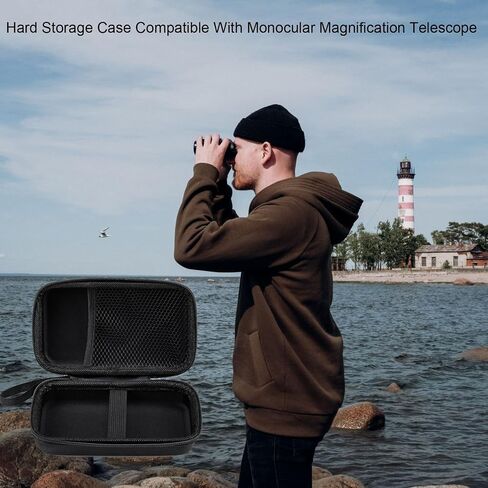 Hard Shell Portable Travel Carrying Case Storage Bag Compatible With Nocs Provisions Zoom Tube 8x32 Monocular Magnification Telescope (Case Only Include) in Kuwait