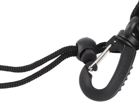 Quick Release Coil Lanyard Retractable Diving Lanyard with Hooks for M4 Handle Fittings Dive Lights Cameras Underwater Diving Snorkeling in Kuwait