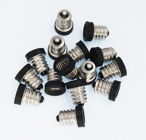 E-Simpo® 15-Pack E12 to E11 Adapter,E12 to E11 Lamp Base Converter, Black and Yellow Color Ship According to Stock. in Kuwait