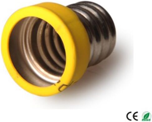 E-Simpo® 15-Pack E12 to E11 Adapter,E12 to E11 Lamp Base Converter, Black and Yellow Color Ship According to Stock. in Kuwait