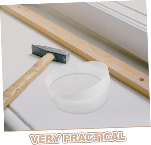 Angoily LED Light Diffuser Sheet 1220x30mm 1mm Thick Optical Scattering Panel for LED Channel Lens Replacement and Pendant Lighting, Milky White Plastic Diffuser for Cabinet and Studio in Kuwait