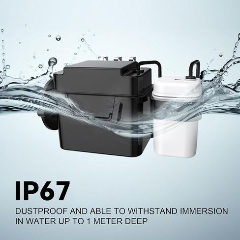 Techo Touchless Toilet Flush Kit, Adjustable Sensor, 1256315 Adapt k1954, Automatic Toilet Flusher - Easy to Install in Kuwait