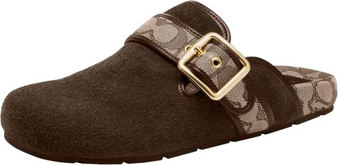 COACH Women's Archival Buckle Clog in Kuwait