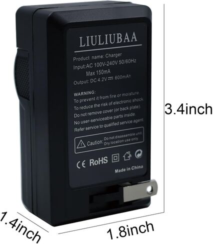 NB-13L nb 13l Battery Charger for Canon PowerShot SX740 HS, SX620 HS, SX720 HS, SX730 HS, PowerShot G7 X Mark III,G7X Mark II,G7 X,G9 X Camera and More in Kuwait