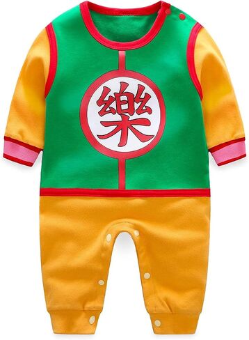 Baby Boy Onesie Romper, 1 Pack Soft Cotton Newborn Infant Outfit with Snap Closure, Cute Everyday Wear in Kuwait