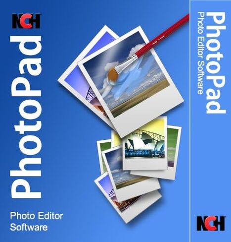 PhotoPad Photo Editing Software - Edit, Crop, Rotate, Touch-up or Apply Effects [Download] in Kuwait