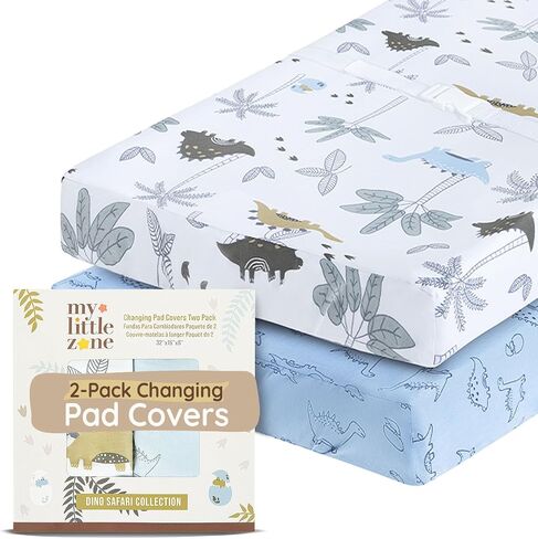 Ocean Crib Sheets for Boys & Girls Toddler Bed Sheets Cotton Fitted Crib Sheet Nautical Sets 28"x52", 8" Deep Pocket, Baby Mattress Sheet 2Pack 100% Cotton, Designed in France, Ocean Stars, Teal White in Kuwait