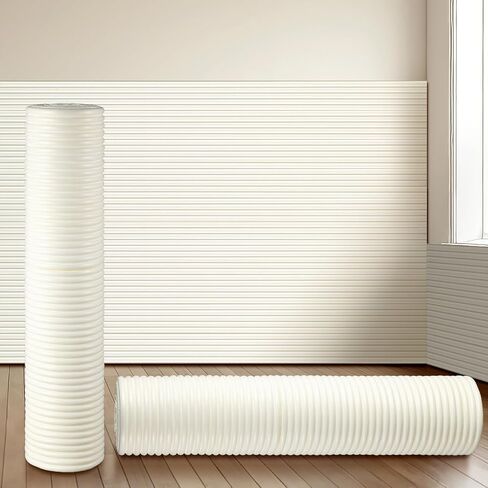 15.8 x 78.7 Inch Anti Collision Wall Padding for Kids Padded Wall Panels 3D DIY Headboard for Autism Playroom Nursery Bedroom Living Room Corner Guards (1 Roll, White) in Kuwait