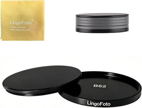 77mm Lens Filter Storage Case,for 77mm UV ND CPL Filters Stack Cap Box | Aluminum Alloy Screw-in Round Filter Protector Stack Cap Lens Cover,for Canon EF 24-70mm f/2.8L II USM Lens in Kuwait