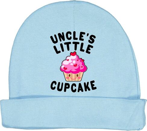 inktastic Uncles Little Cupcake Baby Beanie Hat in Kuwait