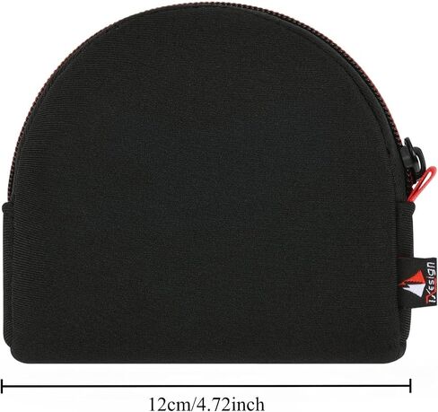 1pc Camera Filter Case Bag for Circular Filters up to 82mm, Lightweight Diving Material Protection Design, Lens Filter Storage Pouch Box for Photographers in Kuwait