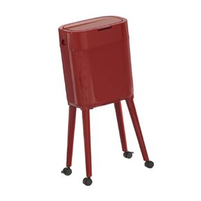 Large Capacity Multifunctional Bin with High Feet, Ideal for Bedroom Or Dresser, Red in Kuwait