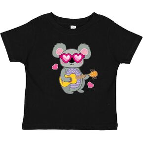inktastic Koala Cute Girls Guitar Outfit Baby T-Shirt in Kuwait